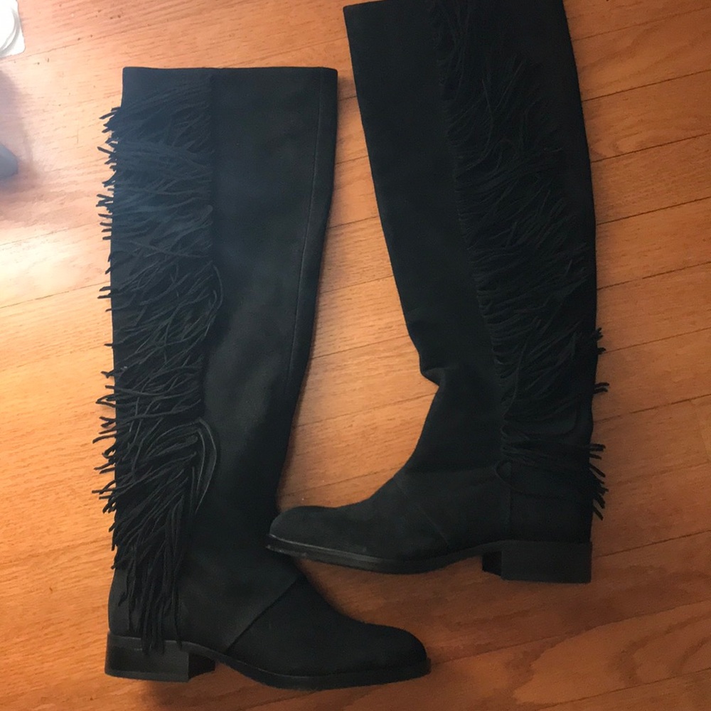 New size 5 Sam Edelman black knee high boots